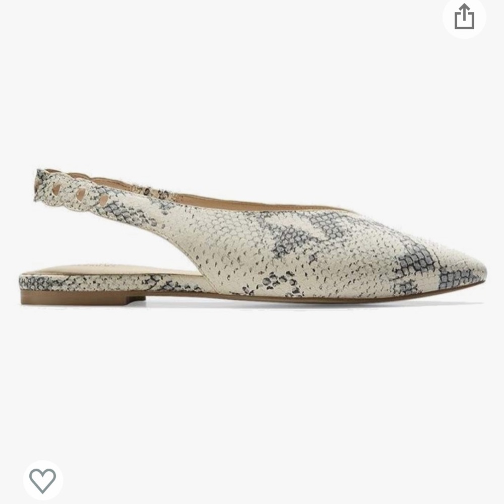 Cole Haan Merrit Skimmer sling back flats 8.5B - Picture 4 of 8